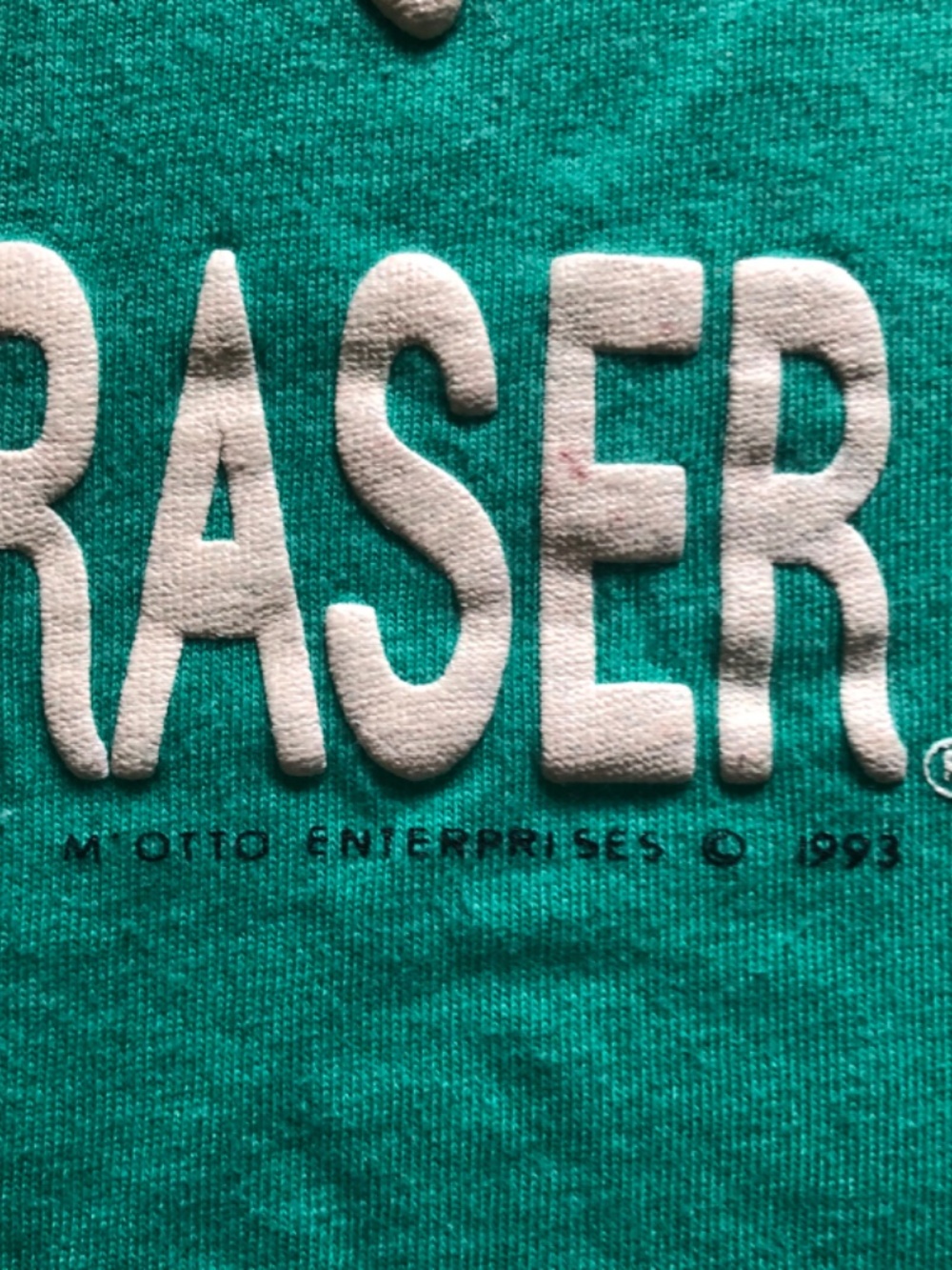 1993 Red Eraser Shirt View 3